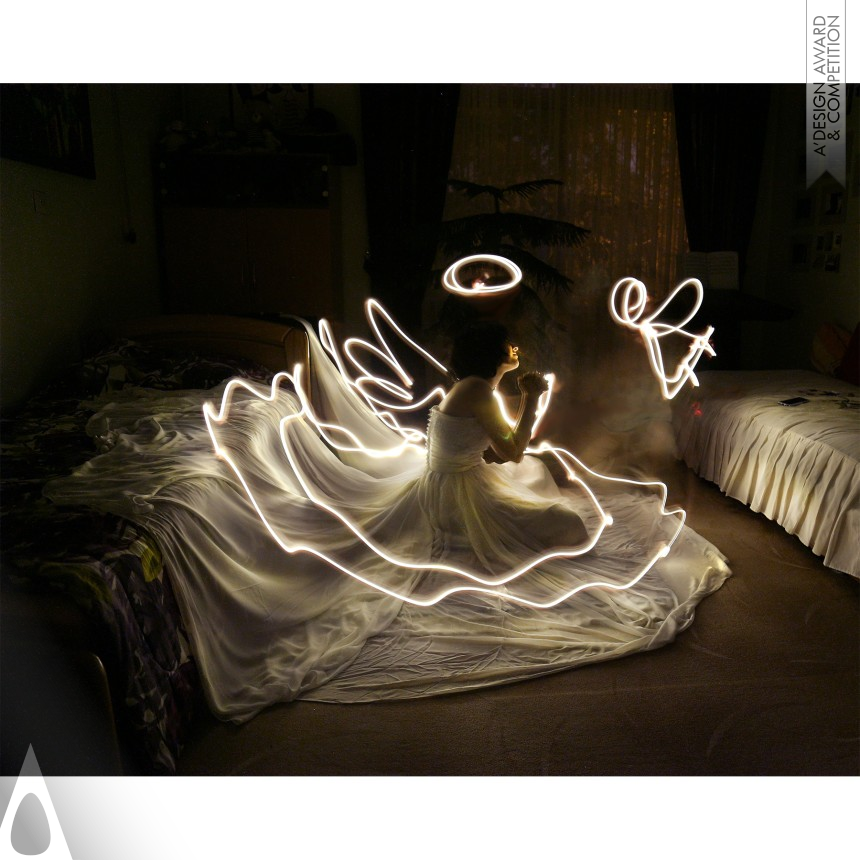 Arina Taghvaei and Armaghan Taghvaei's Hidden Stories of The Room Light Painting Photography