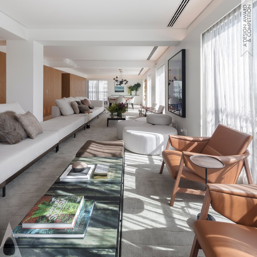 Bronze Interior Space and Exhibition Design Award Winner 2018 Tavarua Residencial Penthouse 