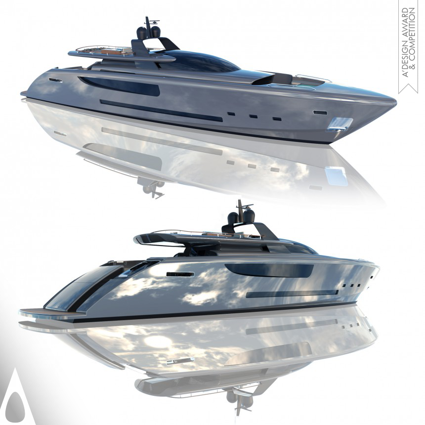 Antonio Cataldi 35 mt motor yacht