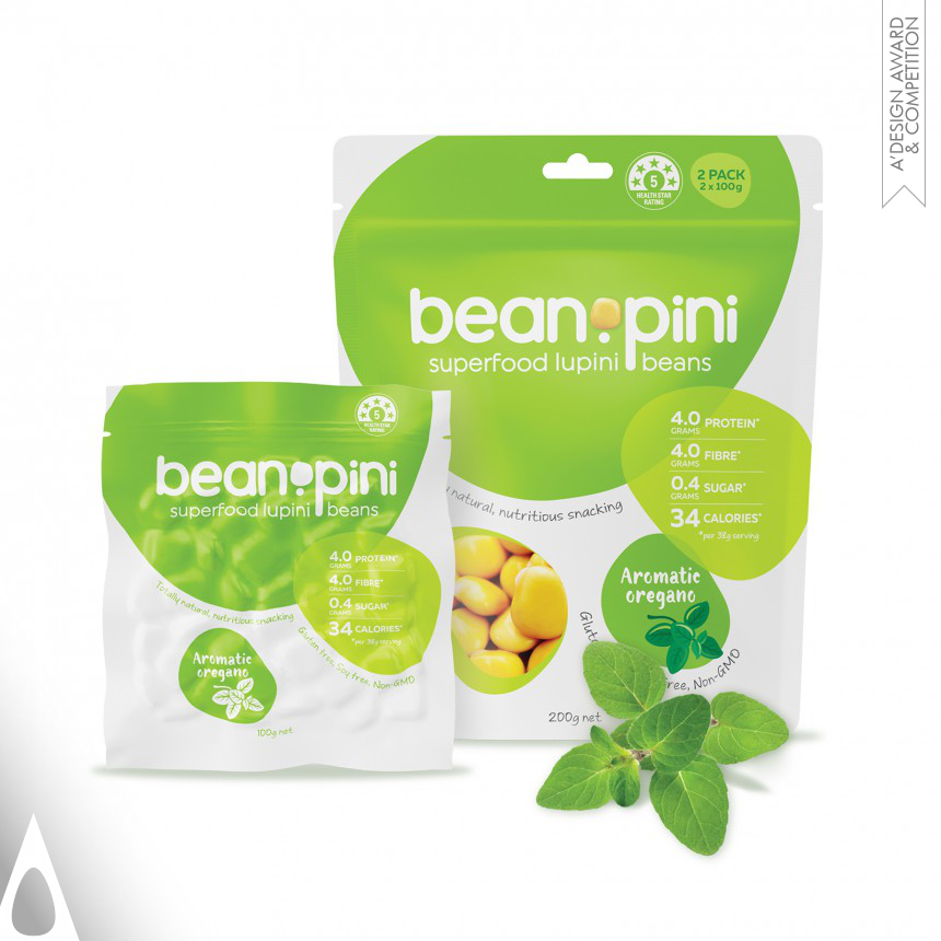 Iron Packaging Design Award Winner 2018 Beanopini Food 