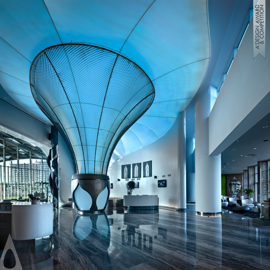 Golden Interior Space and Exhibition Design Award Winner 2018 Art Rotana, Bahrain Hotel 