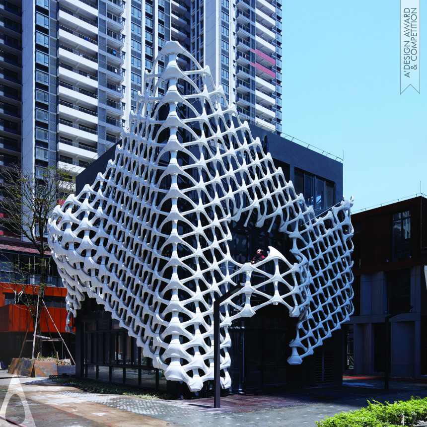 Lei Yu Arachne- A 3D Printed Building Facade