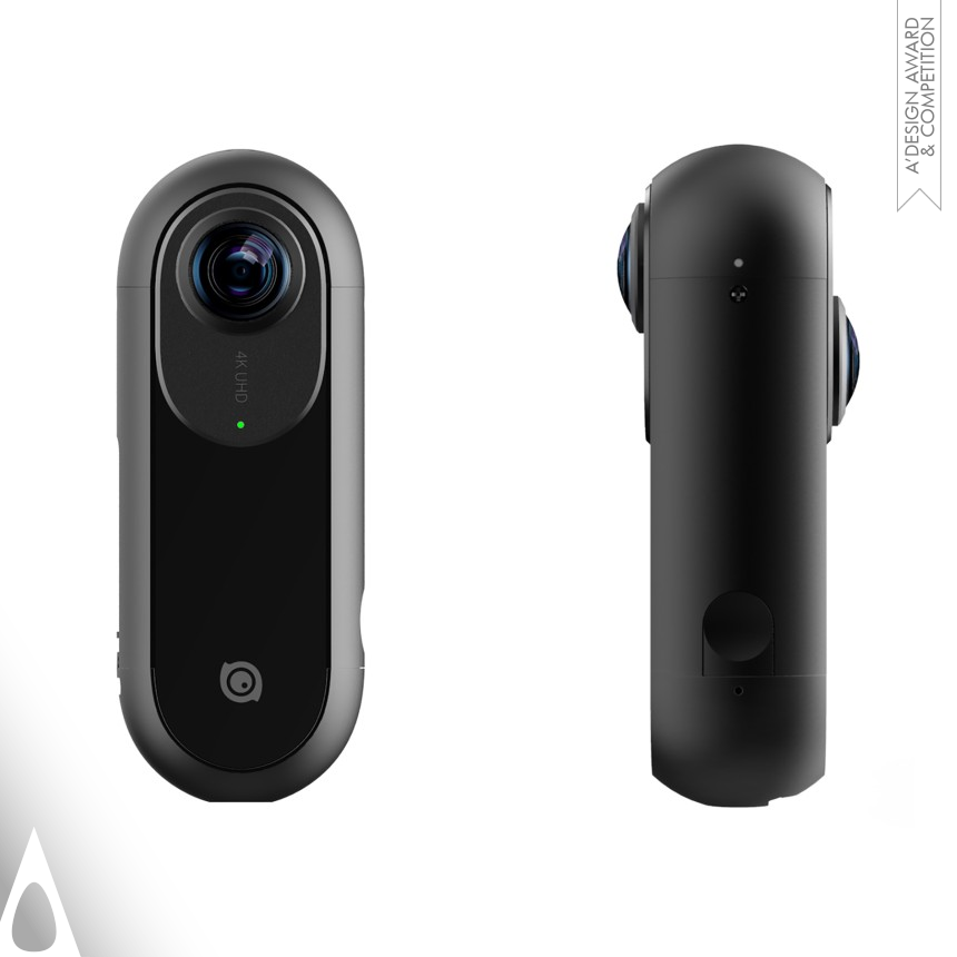 Golden Digital and Electronic Device Design Award Winner 2018 Insta360 One VR Action Camera 