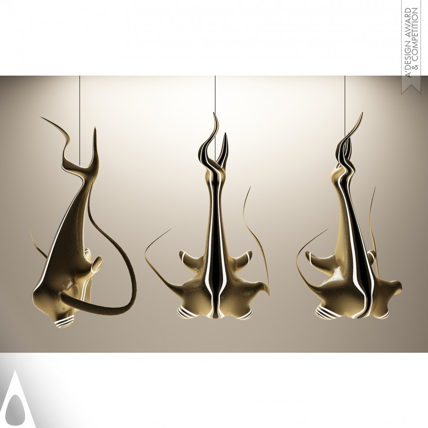 Alena Collection of lamps in neo-modern style