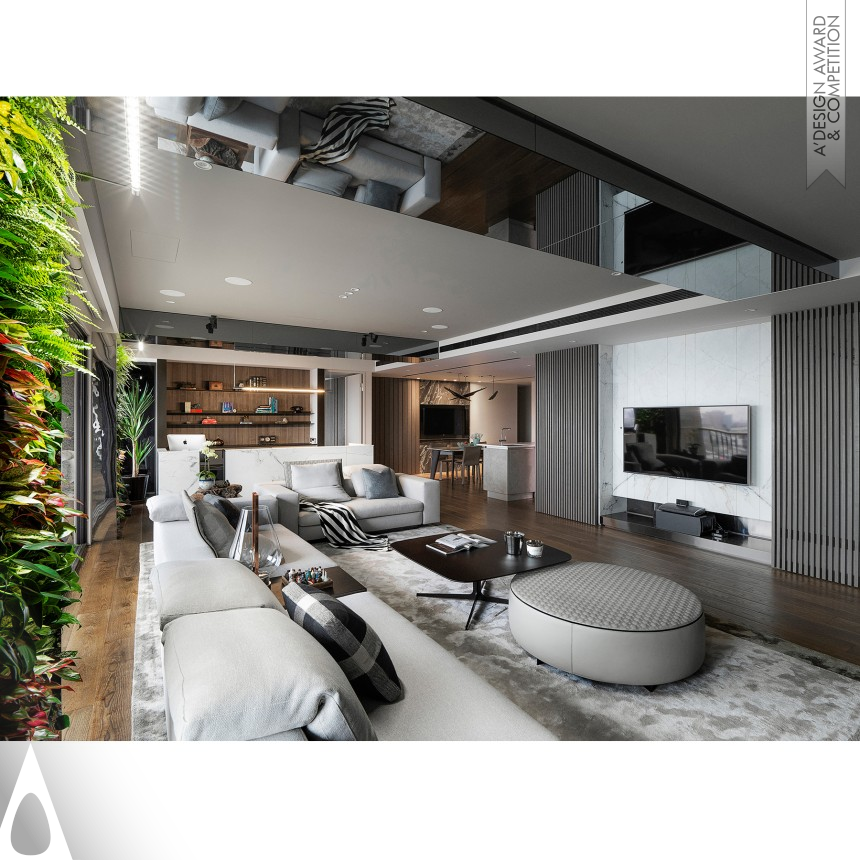 Bathing at Dawn designed by Frankie Yu