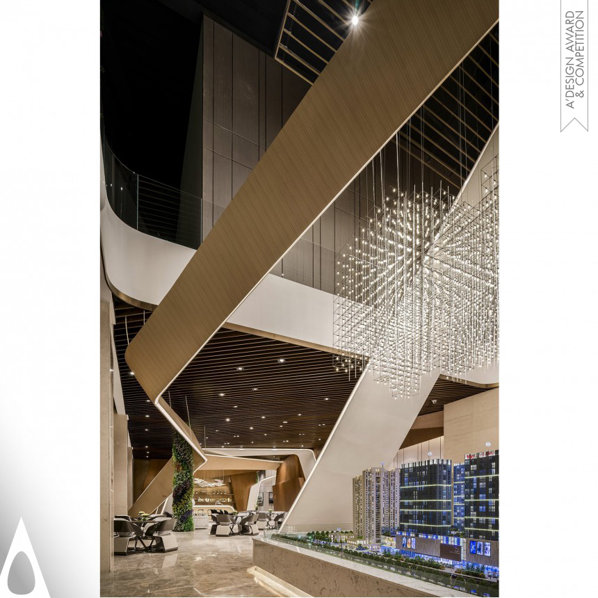 Waving Ribbon - Golden Architecture, Building and Structure Design Award Winner