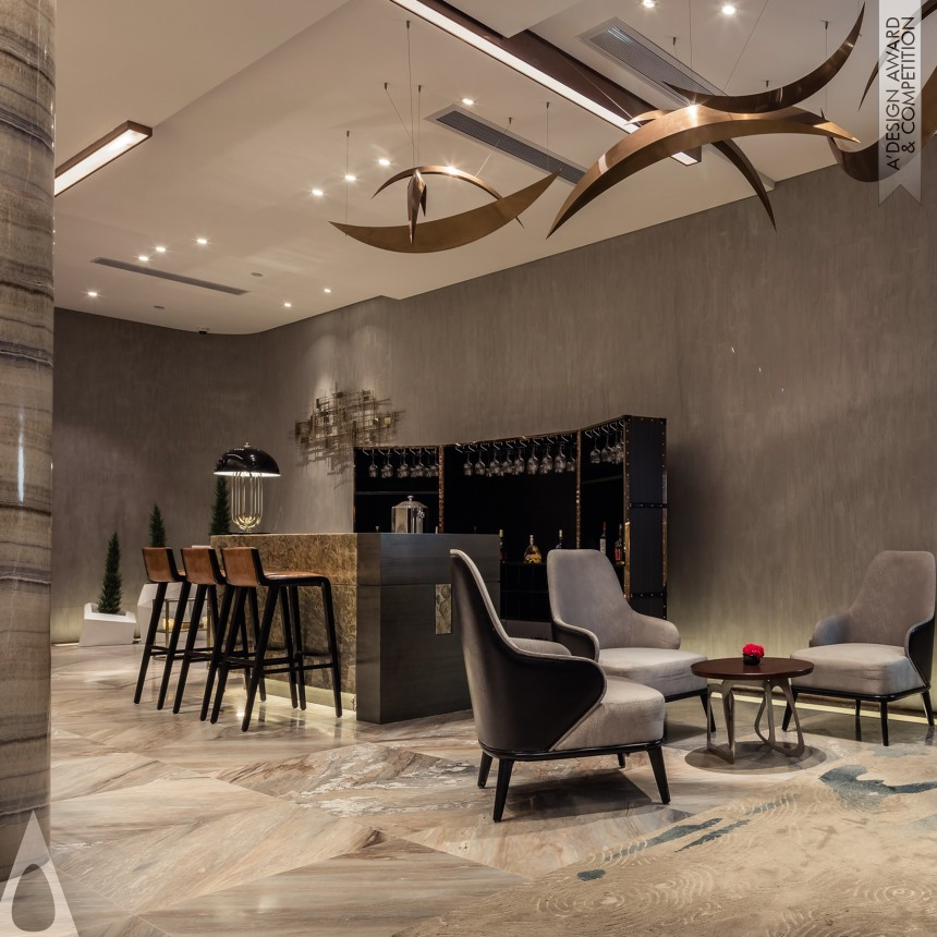 Ganzhou KLB Hotel designed by Grandland Design Institute