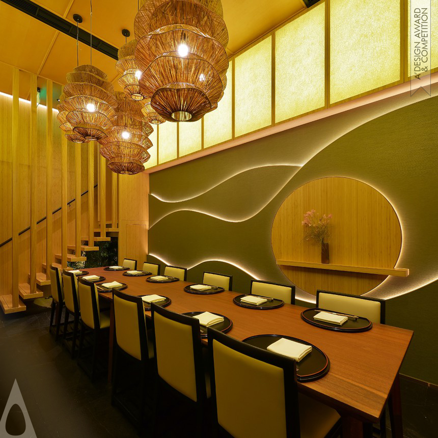 Kaiseki Den - Bronze Interior Space and Exhibition Design Award Winner