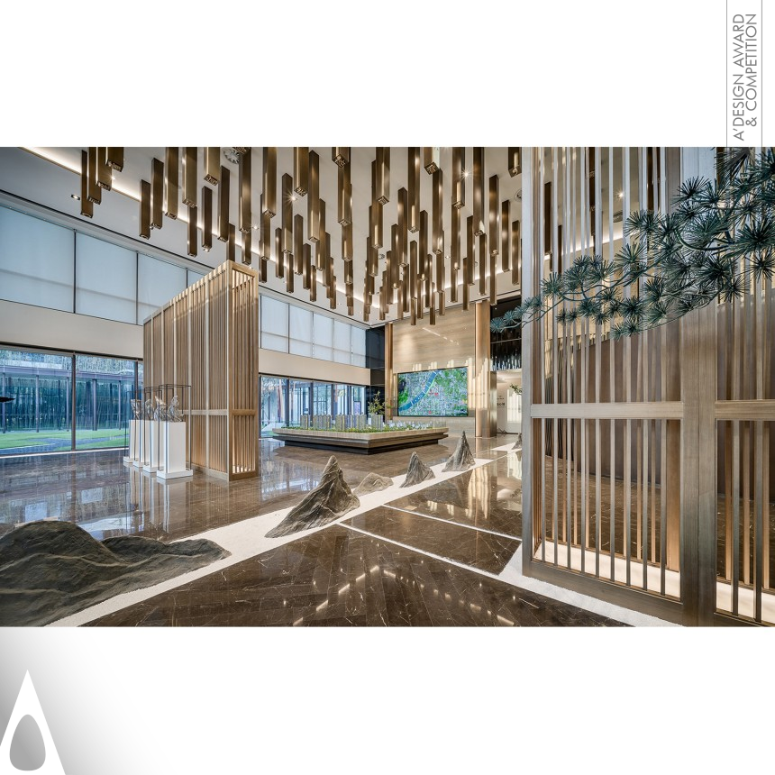 Golden Interior Space and Exhibition Design Award Winner 2018 Tanyue Mansion Public Space 
