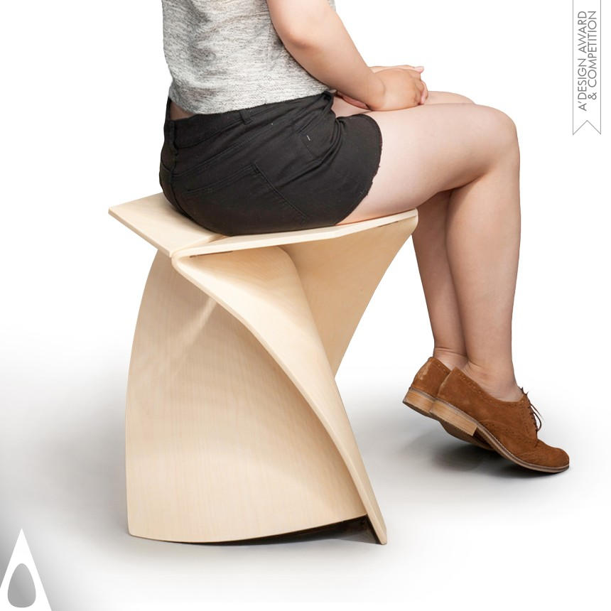 TwiStool - Silver Furniture Design Award Winner