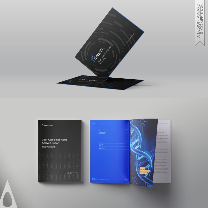 GenePK Rebranding designed by Yongfeng Zhou - Getter Branding & Design