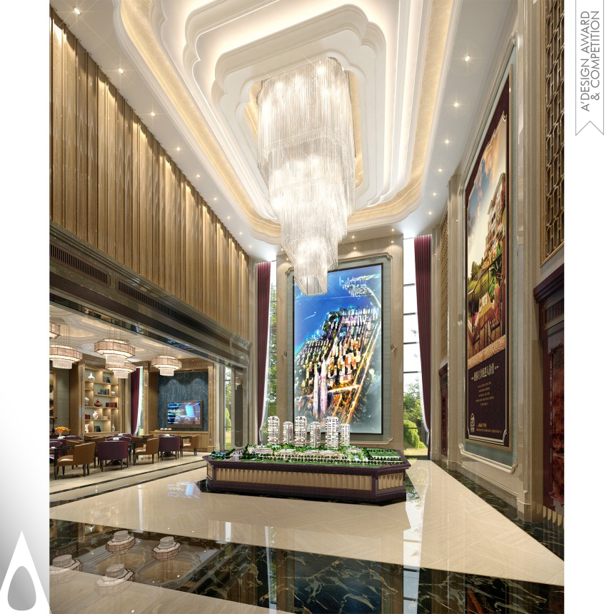 Iron Interior Space and Exhibition Design Award Winner 2018 Times Paradise Presentation and Sales 