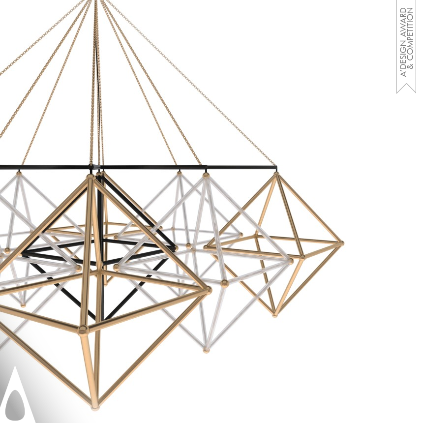 Iron Lighting Products and Fixtures Design Award Winner 2018 Heaven Lamp 