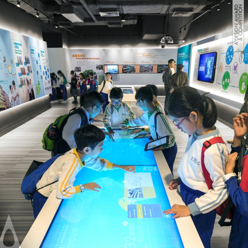 Urban Renewal Exploration Centre - Iron Interior Space and Exhibition Design Award Winner