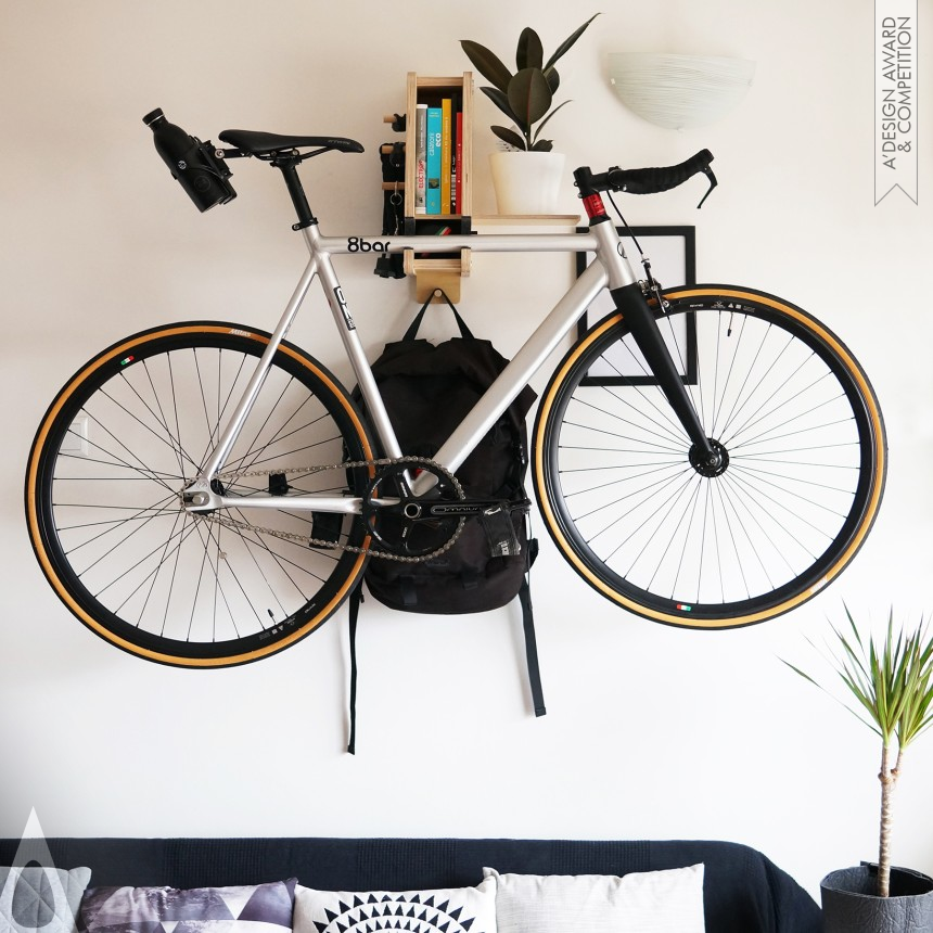 Adrian Bogdan Indoor bicycle storing