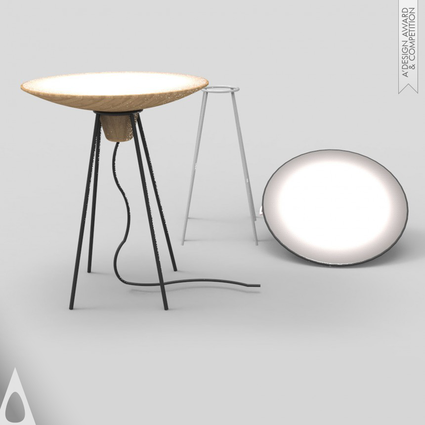 Fabricio Ronca Table and Light Lamp