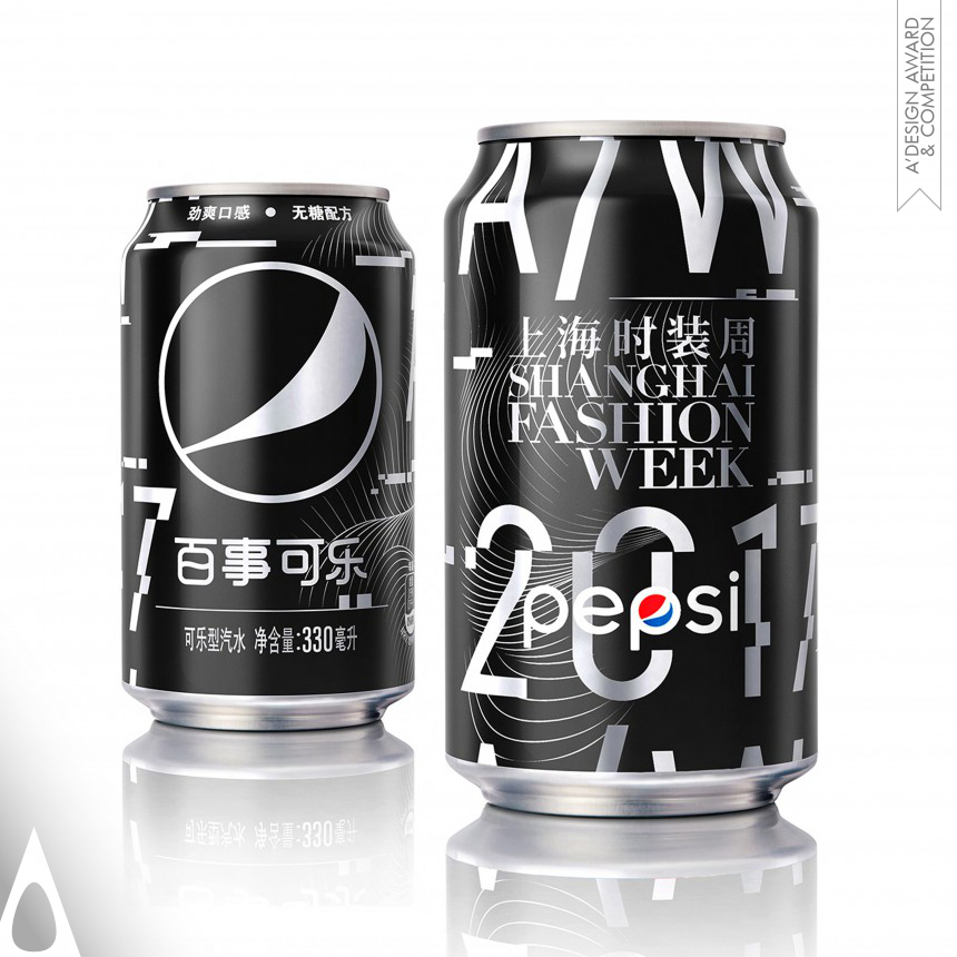 Pepsi x Shanghai Fashion Week A/W 2017 Limited Edition Cans