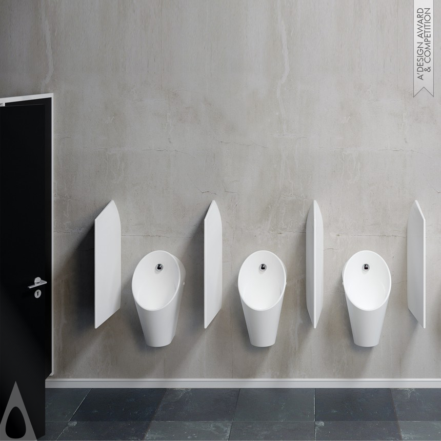 Serel Design Team's Serel Luvi Urinal Set Self-Cleaning