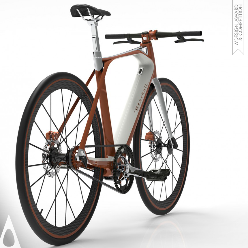 2020 Electric Bike - Golden Vehicle, Mobility and Transportation Design Award Winner