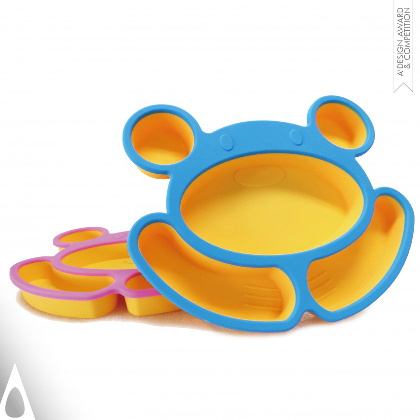 Silicone meal plate by ChungSheng Chen
