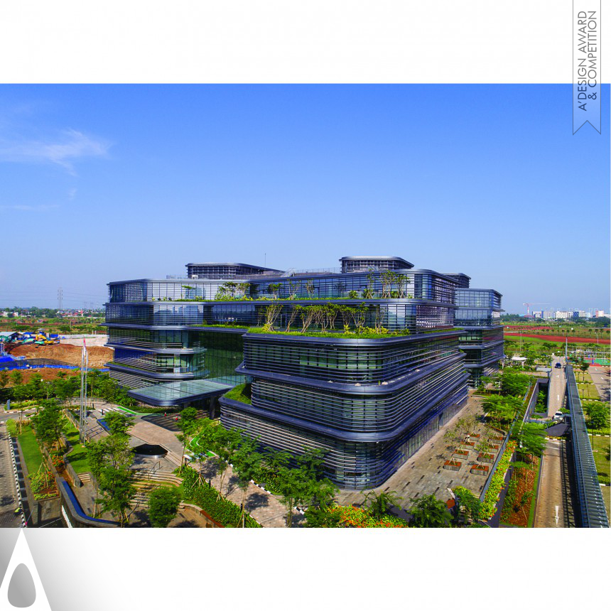 Unilever Headquarters - Golden Architecture, Building and Structure Design Award Winner