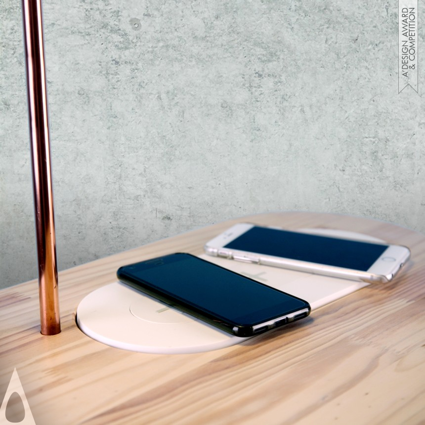 Bronze Lighting Products and Fixtures Design Award Winner 2018 Lamb Interactive playful lamp 