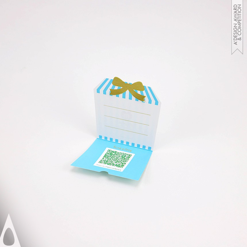 Iron Giftware Design Award Winner 2018 Moovin Card Message Service  