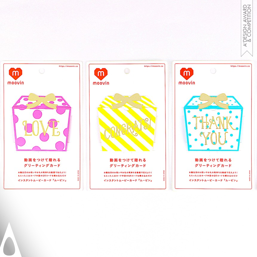 Moovin Card designed by Uxent Inc.