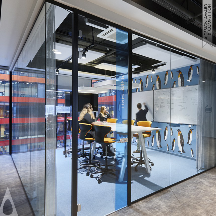 Evolution Design's Sberbank Workplace Design Office Design
