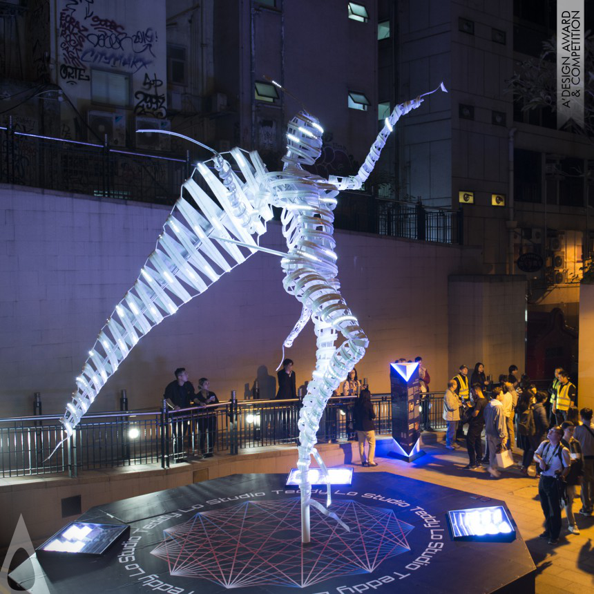 Teddy Lo Interactive Light Sculpture