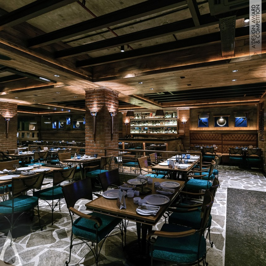 The Great Indian Kebab Factory - Bronze Hospitality, Recreation, Travel and Tourism Design Award Winner