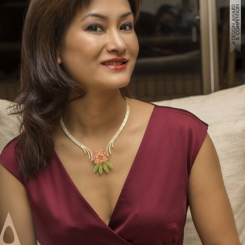 Kajal Naina Sherchan Rai's Mountain Beauty Necklace