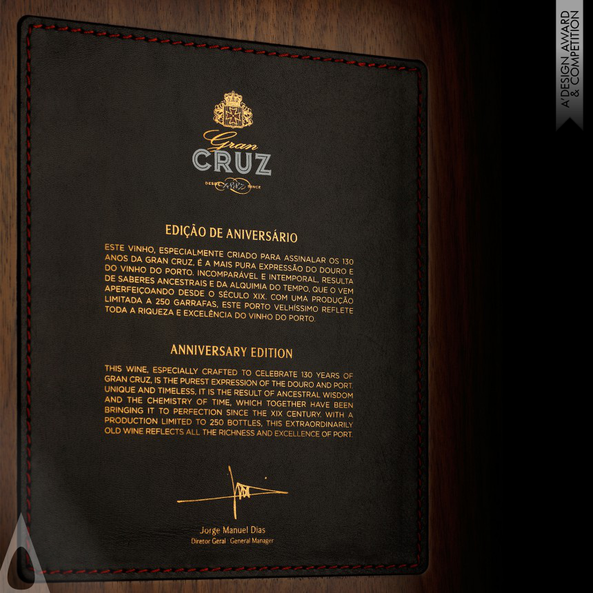130YO Gran Cruz Packaging - Golden Luxury Design Award Winner
