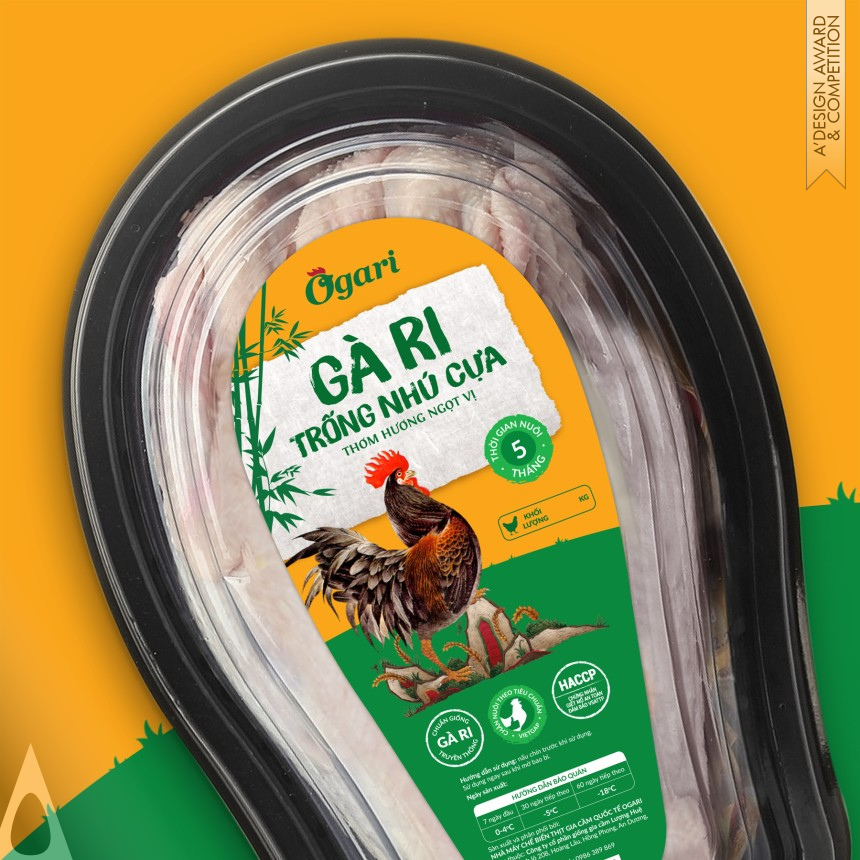 Bond Creative Whole chicken packaging