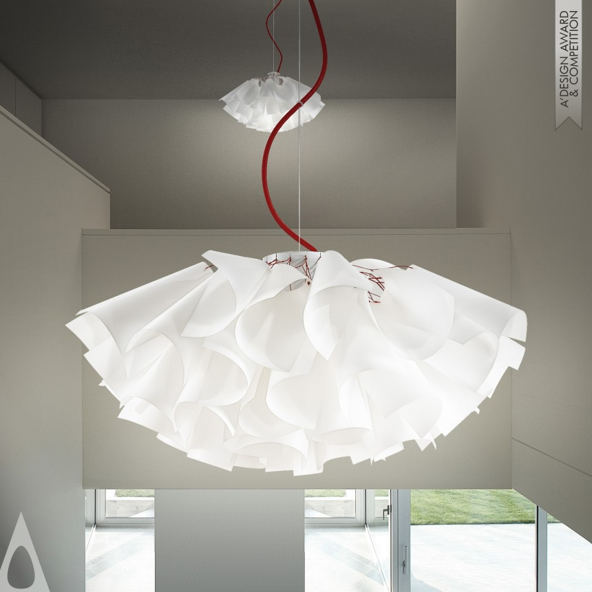 Silver Lighting Products and Fixtures Design Award Winner 2018 Tutu lighting Product 