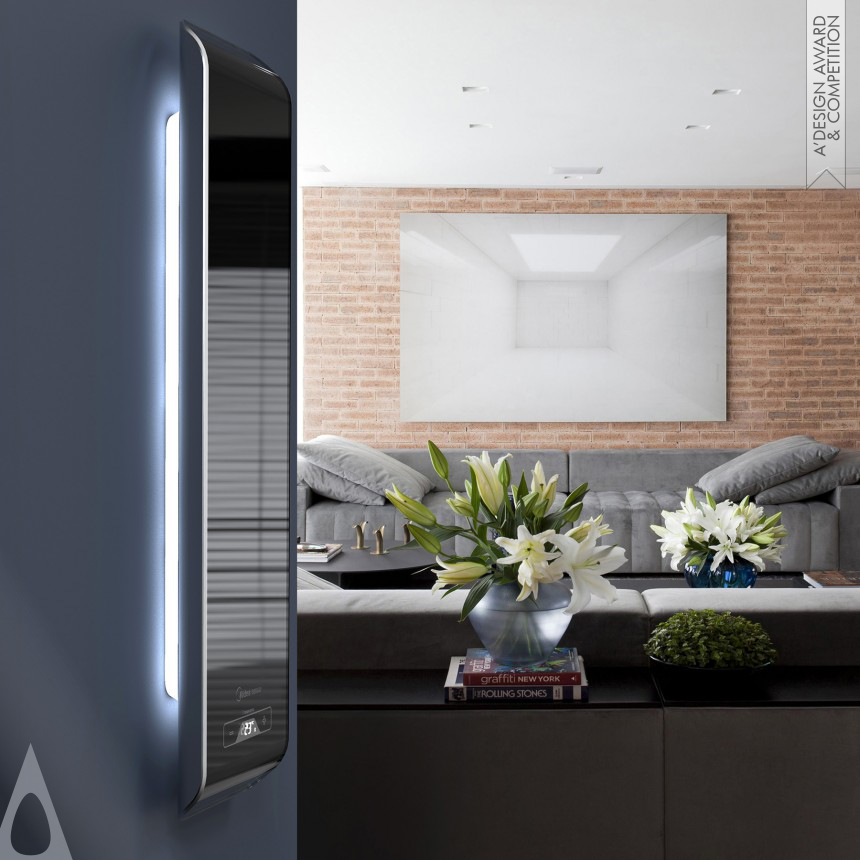 Silver Home Appliances Design Award Winner 2019 Midea Sensia Air Conditioner 