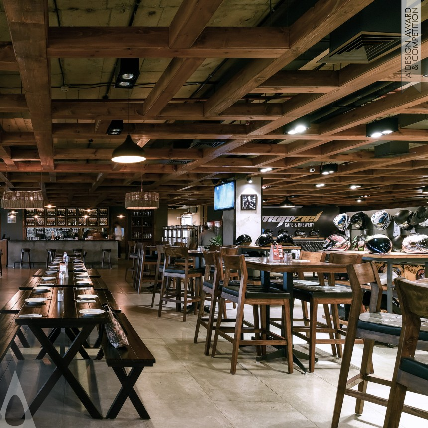 Motoziel - Bronze Interior Space and Exhibition Design Award Winner