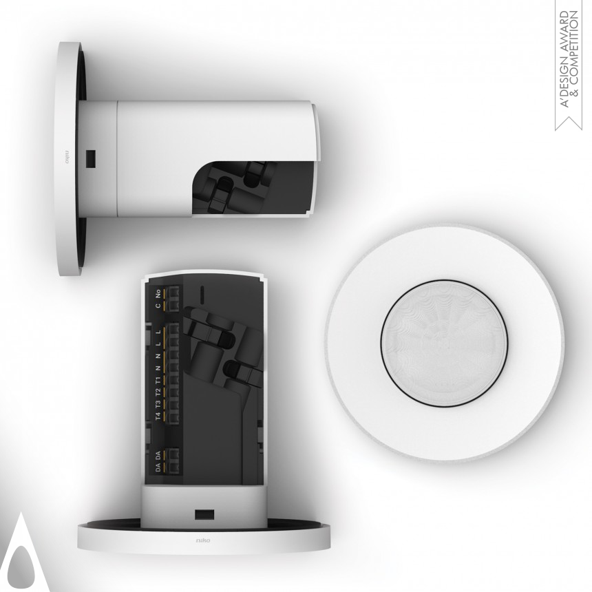Flush Dali Sensor designed by Niko Design Team