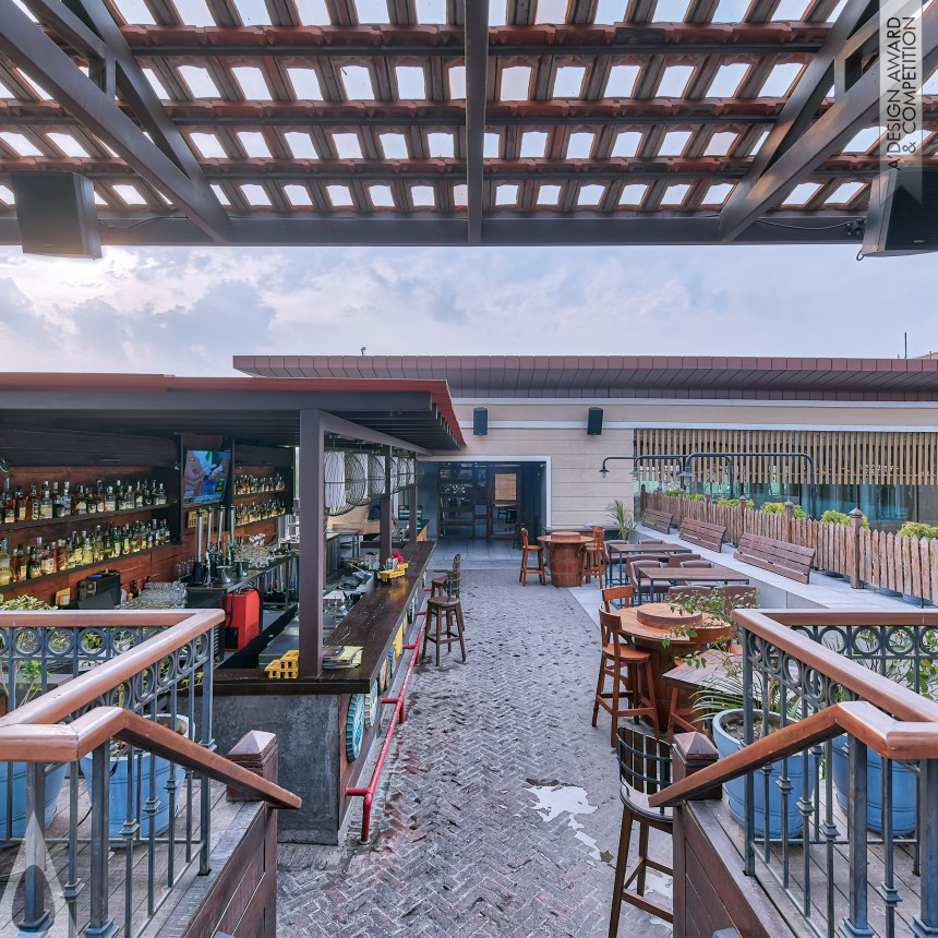 Iron Interior Space and Exhibition Design Award Winner 2018 Adda Cafe and brewery 