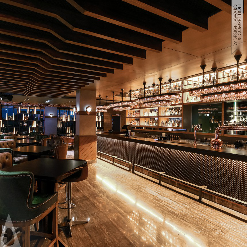 Bronze Interior Space and Exhibition Design Award Winner 2018 Tama Restaurant and bar 