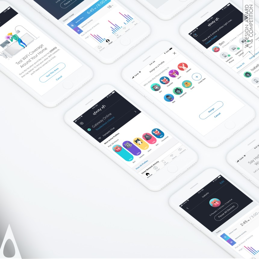 Xfinity xFi - Platinum Mobile Technologies, Applications and Software Design Award Winner