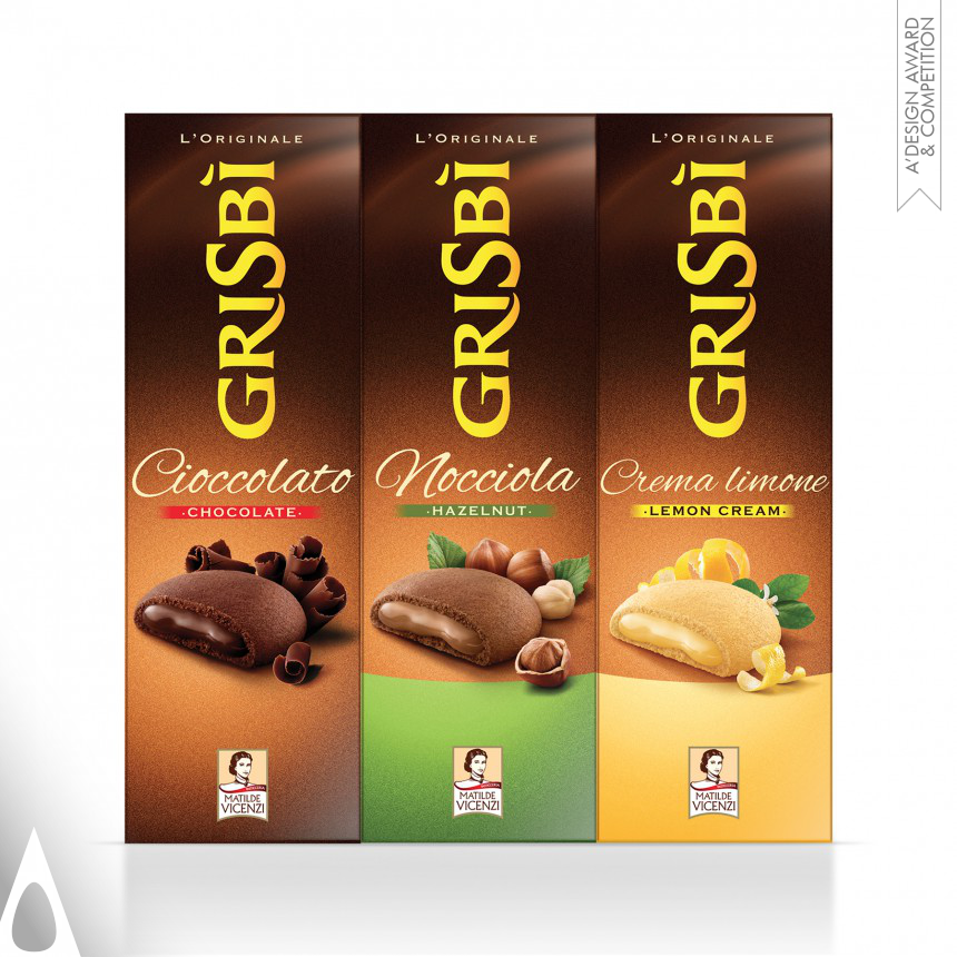 Cesura Barbara's Grisbi Biscuits Brand & Packaging Identity