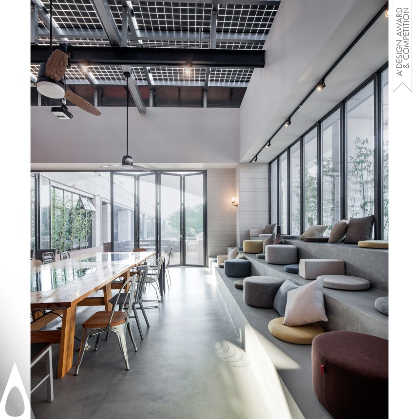 Silver Interior Space and Exhibition Design Award Winner 2018 Vascular Bundle Multifunctiona space 