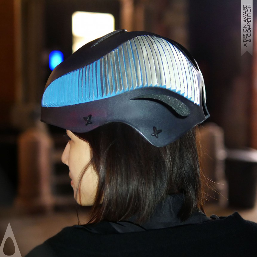 Morpho Helmet - Silver Safety Clothing and Personal Protective Equipment Design Award Winner