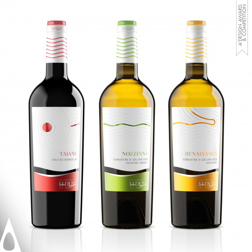 Wine labes by Giovanni Murgia