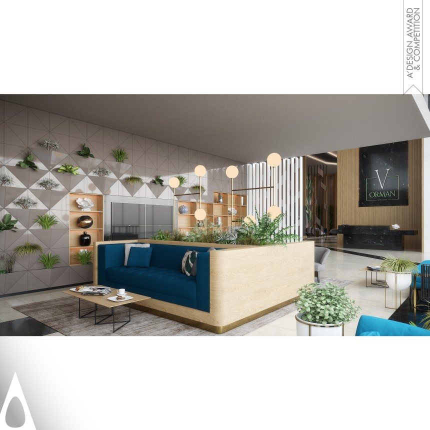 Silver Interior Space and Exhibition Design Award Winner 2018 V Orman Sales Office 