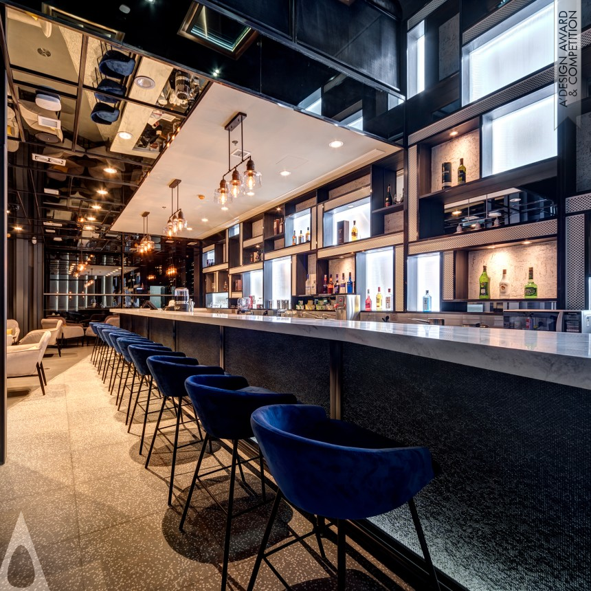 HMV Cigar and Wine Bar designed by Tenniel Tsang