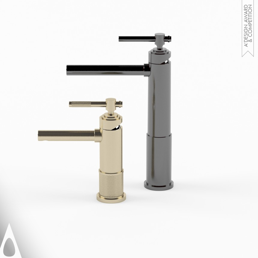 Industrial design faucet designed by Nikolai Tsupikov