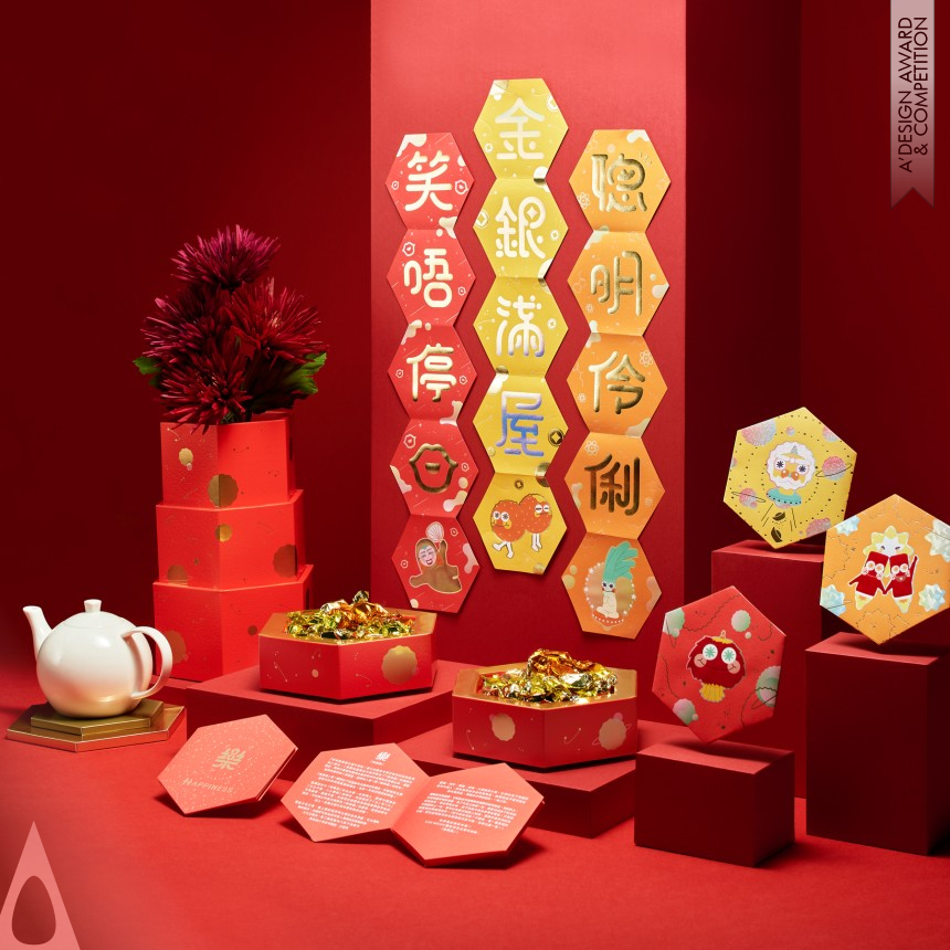 Bronze Packaging Design Award Winner 2019 Unlimited Happiness Gift Box Set 