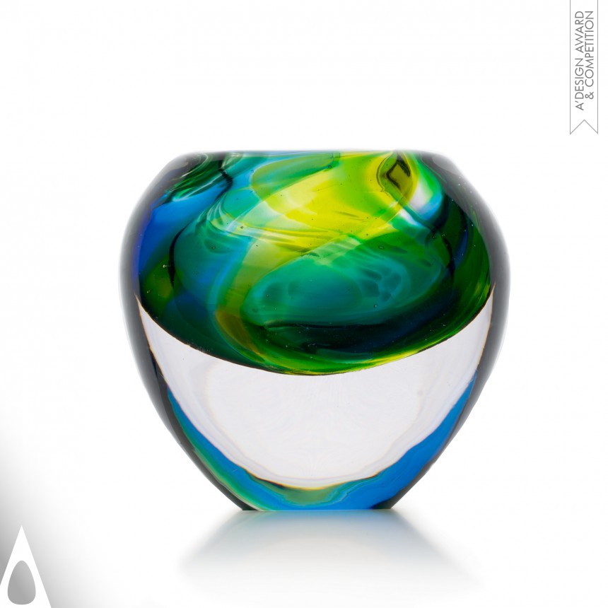A' Design Award and Competition - Sini Majuri Jungle Glass Vase